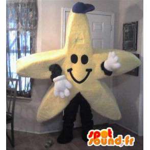 Mascot gigantisk stjerne - gul stjerne Disguise - MASFR002743 - Ikke-klassifiserte Mascots