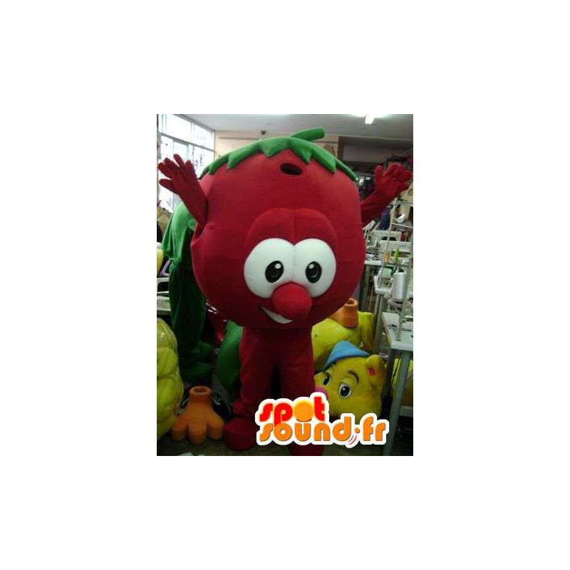 Mascot red fruit - red fruit costume - MASFR002753 - Fruit mascot