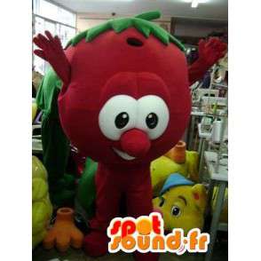 Mascot red fruit - red fruit costume - MASFR002753 - Fruit mascot