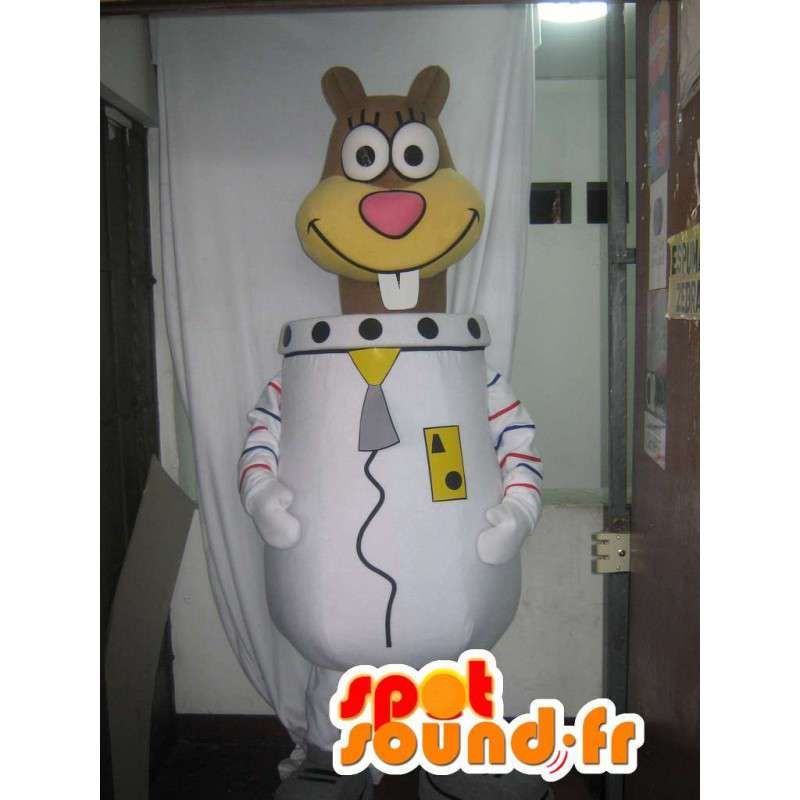 Astronaut mascot beaver - beaver costume space - MASFR002755 - Beaver mascots