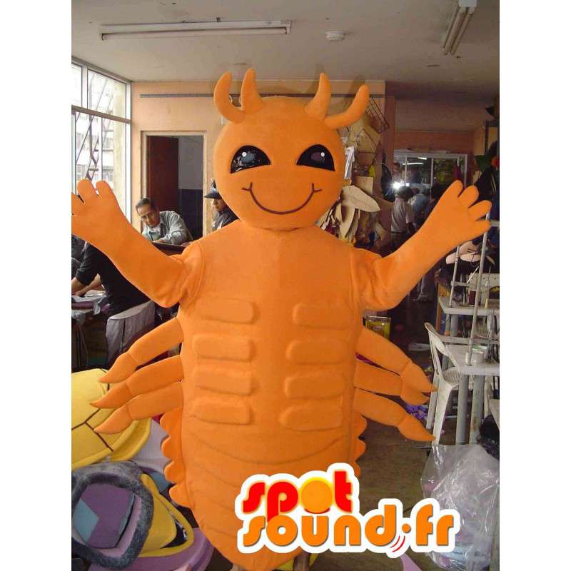 Mascotte d'insecte orange - Déguisement d'insecte - MASFR002764 - Mascottes Insecte