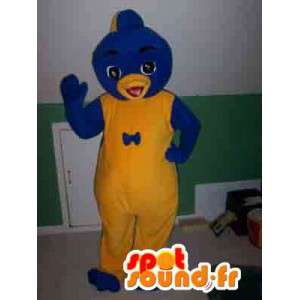 Mascot urso azul - traje urso azul - MASFR002767 - mascote do urso