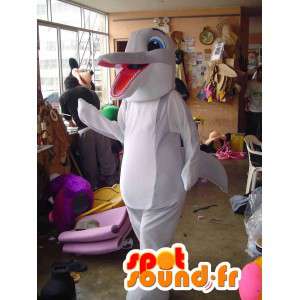 Dolphin maskot - Dolphin kostume - Spotsound maskot