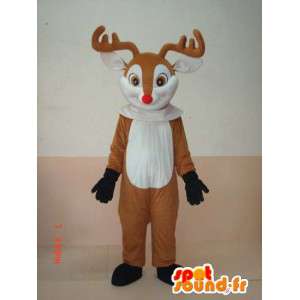 Maskot Deer dřeva - Animal Costume z lesa  - MASFR00176 - Stag a Doe Maskoti
