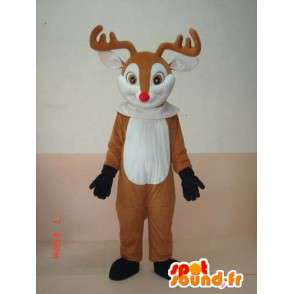 Deer Mascot Hood - Costume animal out of the woods  - MASFR00176 - Mascots stag and DOE