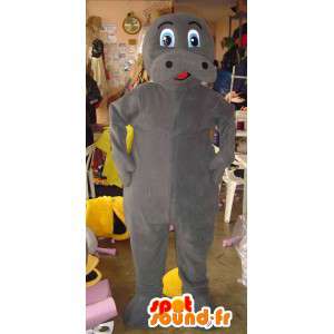 Flodhesten maskot - Hippo Costume - MASFR002781 - Hippo Maskoter
