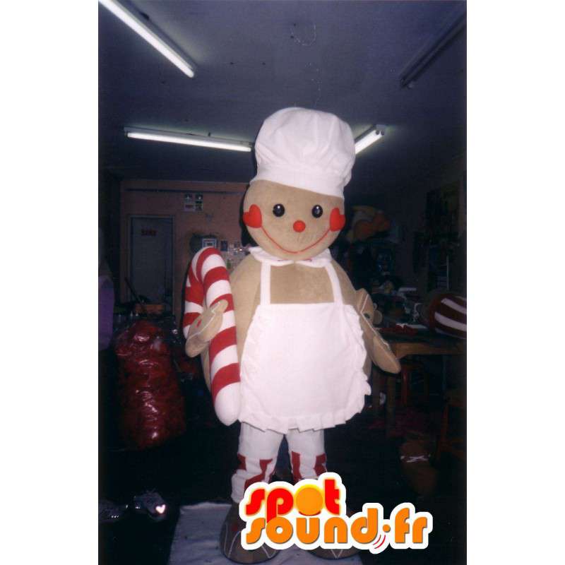 Tvarovaná maskot vařit sušenky - cookies kostým - MASFR002782 - maskoti pečivo