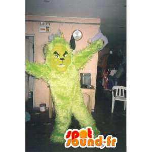 Mascot el famoso hombre del saco verde Grinch - MASFR002783 - Personajes famosos de mascotas