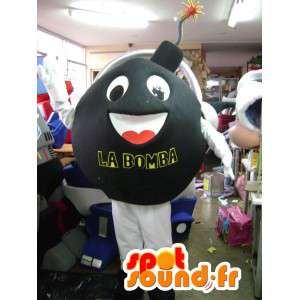 Muotoinen maskotti Giant Bomb - pommi Disguise - MASFR002811 - Mascottes d'objets