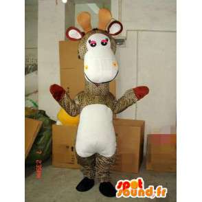 Special Giraffe maskot - Kostume / forklædning af savannen -