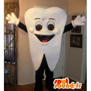 Tooth Mascot - Costume for a dentist and pharmacy - MASFR00232 - Mascots unclassified