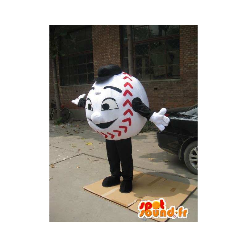 Ball Ball Mascot Base - baseball uomo Costume - MASFR00221 - Umani mascotte