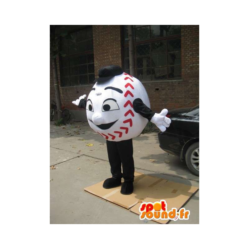 Ball Base Ball Mascot - Costume man baseball - MASFR00221 - Human mascots