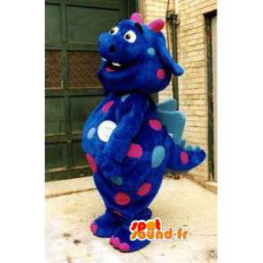 Blue Dragon Maskot - modrá Dinosaur Costume - Drak maskot - MASFR002921 - SpotSound.fr