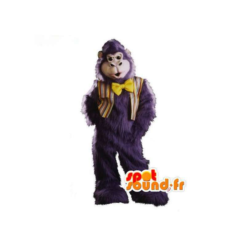 Maskot modrošedé chlupatý gorila all - Gorilla Costume - Gorilí maskoti - MASFR002933 - SpotSound.fr