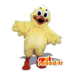 Gelbe Ente Maskottchen Plüsch - Kostüm riesigen Ente - MASFR002939 - Enten-Maskottchen