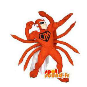 Superhero scorpion maskot - Scorpion kostume - Superhelt maskot - MASFR002943 - SpotSound.fr