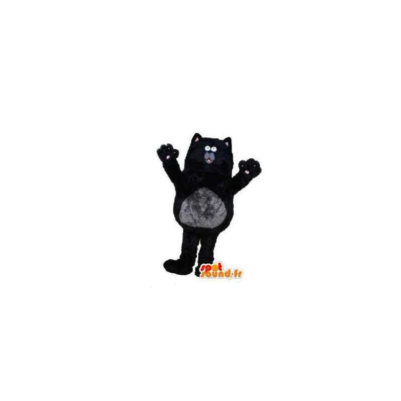 Black Cat Mascot Cartoon - Cat Costume - MASFR002949 - Cat Mascottes