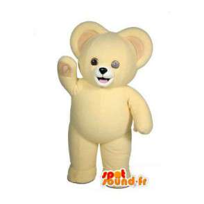 Mascotte de l'ours Cajoline, mascotte de lessive - Costume d'ours - MASFR002955 - Mascotte d'ours