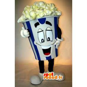 Popcorn maskot - film popcorn Disguise - MASFR002985 - Fast Food Maskoter