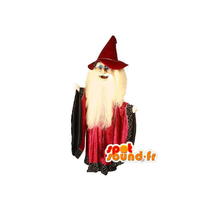 Mascot Merlin - guidata costume - MASFR002993 - Famosi personaggi mascotte