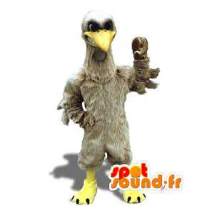 Beige uccello gigante mascotte - Costume Uccello - MASFR003022 - Mascotte degli uccelli