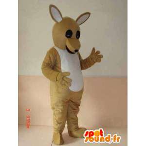 Australian Kangaroo maskot - Basic grå modell - express -