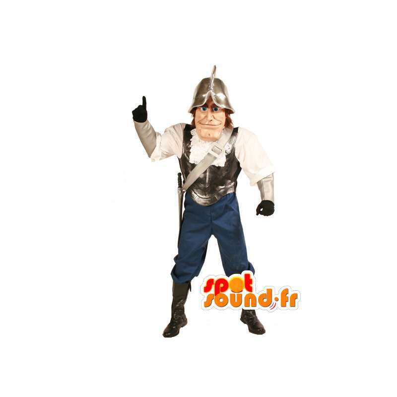 Knight Mascot - perinteinen ritari puku - MASFR003024 - Mascottes de chevaliers