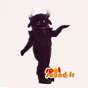 Mascot búfalo de peluche marrón - búfalo gigante de vestuario - MASFR003026 - Mascota de toro