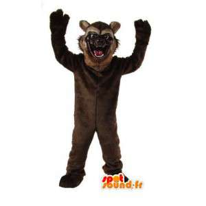 Mascota de los osos de peluche marrón - oso marrón del traje - MASFR003050 - Oso mascota