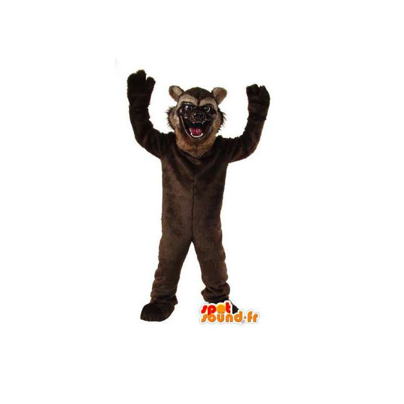 Mascot urso de peluche marrom - uma fantasia de urso marrom - MASFR003050 - mascote do urso