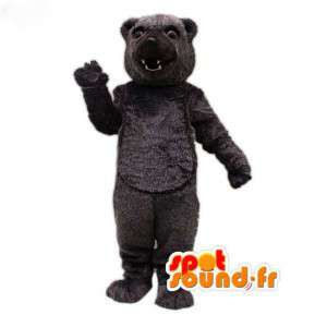 Mascotte d'ours gris de taille géante - Costume d'ours gris - MASFR003058 - Mascotte d'ours
