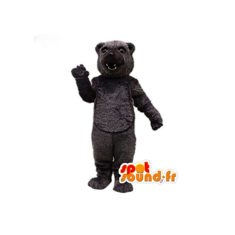 Mascotte d'ours gris de taille géante - Costume d'ours gris - MASFR003058 - Mascotte d'ours
