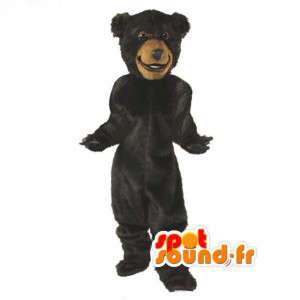 Mascota de los osos de peluche marrón - oso marrón del traje - MASFR003063 - Oso mascota