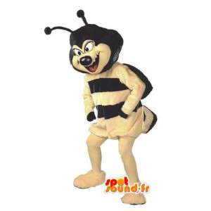 Mascot vespa amarelo e preto - traje vespa - MASFR003068 - mascotes Insect