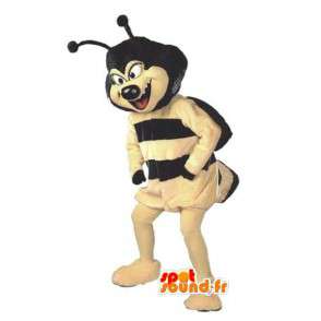 Mascotte gele en zwarte wesp - wesp kostuum - MASFR003068 - mascottes Insect