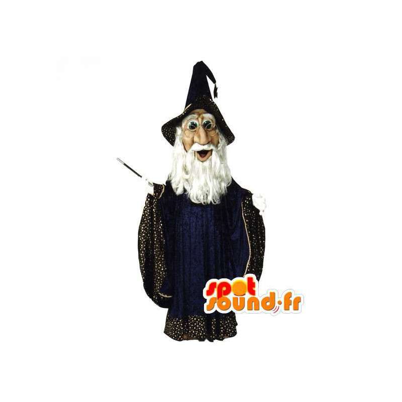 Maskot Merlin the Enchanter - Sorcerer Costume - Spotsound