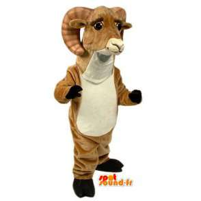 Geit mascotte Pyreneeën - bruin ram Disguise - MASFR003095 - Mascottes en geiten Geiten