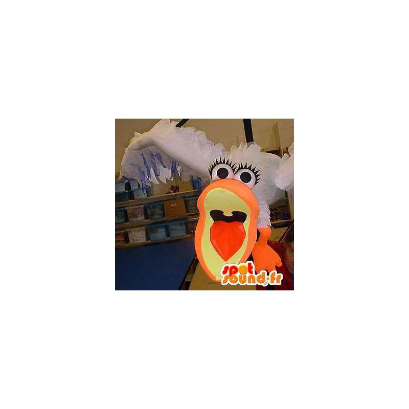 Maskot obří racek - bílý racek Costume - Maskoti oceánu - MASFR003128 - SpotSound.fr
