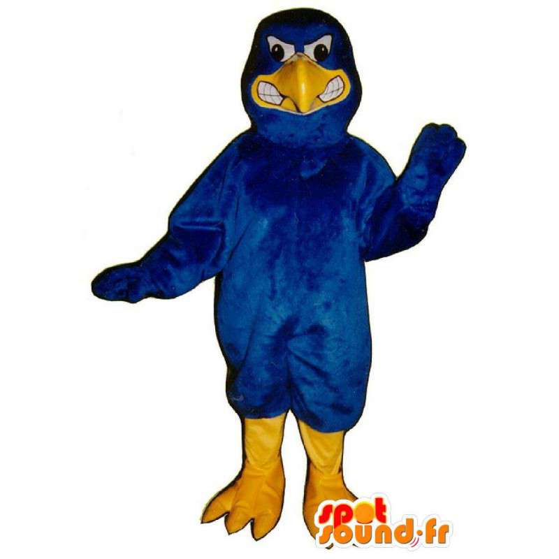 Uccello mascotte blu, il male aria - Costume Bluebird - MASFR003141 - Mascotte degli uccelli