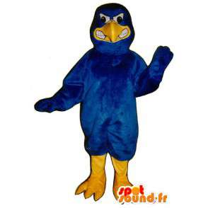 Blue bird mascot, the air evil - Costume Bluebird - MASFR003141 - Mascot of birds