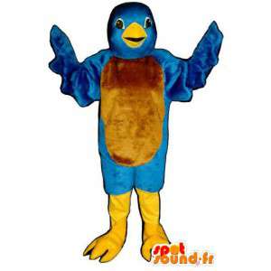 Twitter azul de la mascota del pájaro - Traje Bird Twitter - MASFR003146 - Mascota de aves
