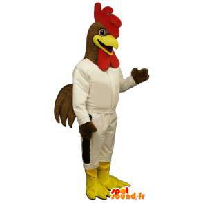 Maskottchen Coq Sportif – Maskottchenkostüm Hahn - Hühnermaskottchen - Hähne - Hühner - MASFR003148 - SpotSound.fr