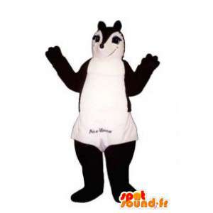 Bruine en witte eekhoorn mascotte - Squirrel Suit - MASFR003159 - mascottes Squirrel