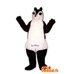 Bruine en witte eekhoorn mascotte - Squirrel Suit - MASFR003159 - mascottes Squirrel