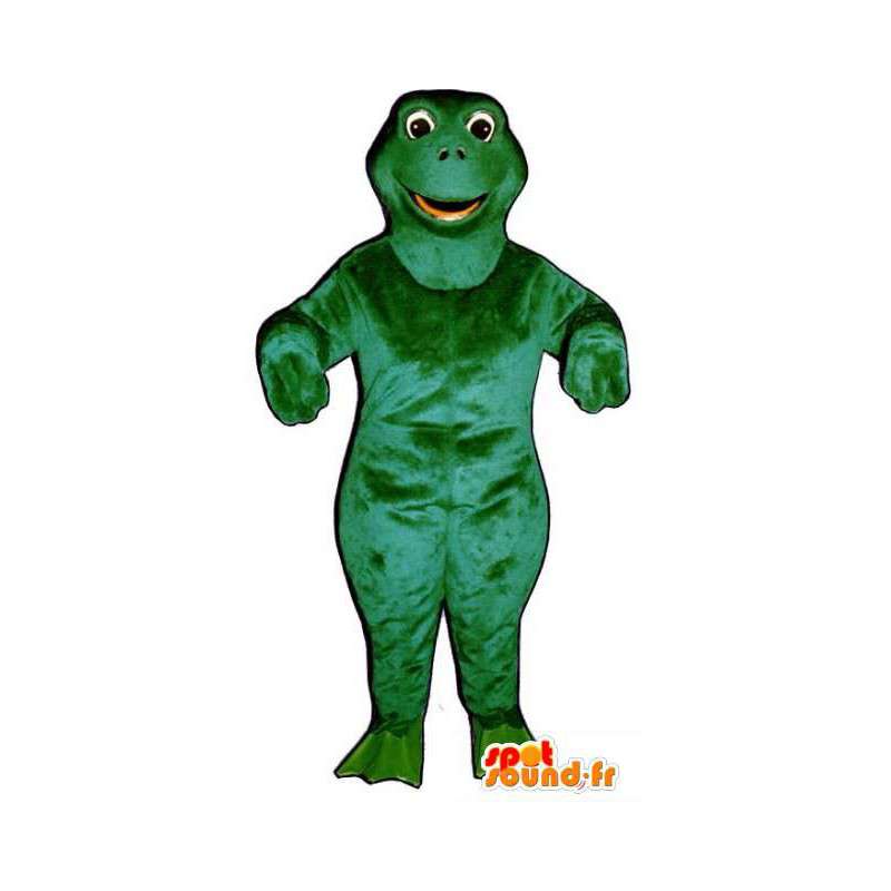 Mascotte aanpasbare groene dinosaurus - Dinosaur Costume - Dinosaurus mascottes - MASFR003174 - SpotSound.fr