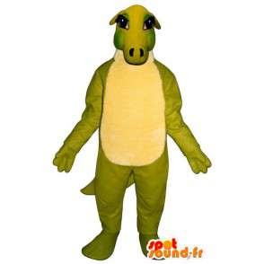 Maskot popruh / zelená dinosaurette - Dragon Costume - Drak maskot - MASFR003175 - SpotSound.fr