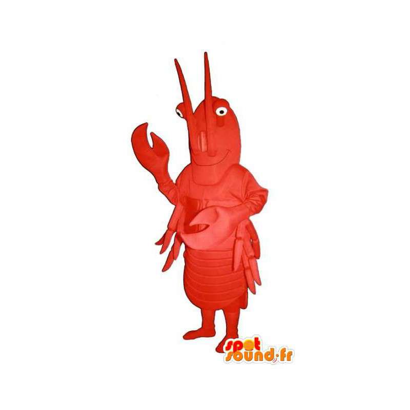 Reuze rode kreeft mascotte - Lobster Costume - Mascottes van kreeft - MASFR003177 - SpotSound.fr