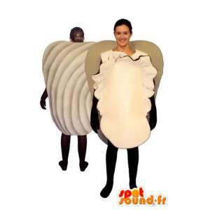 Shell mascotte - schaaldieren Disguise - MASFR003186 - Mascot Hens - Hanen - Kippen