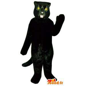 Negro Panther Mascot - Traje Negro Panther - MASFR003194 - Mascotas de tigre
